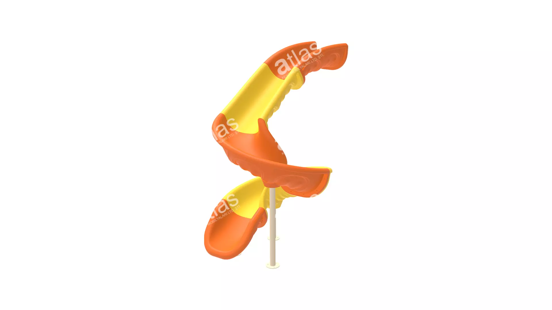 200 CM SOLA EĞİK PARÇALI SPİRAL